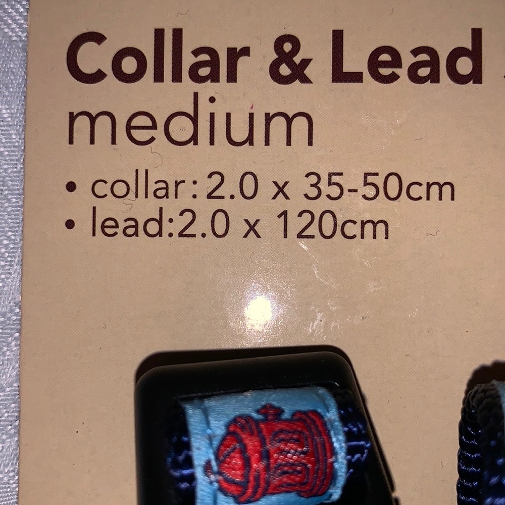 Medium Dog Collar & Lead (Leash ) Set - Picture 4 of 4